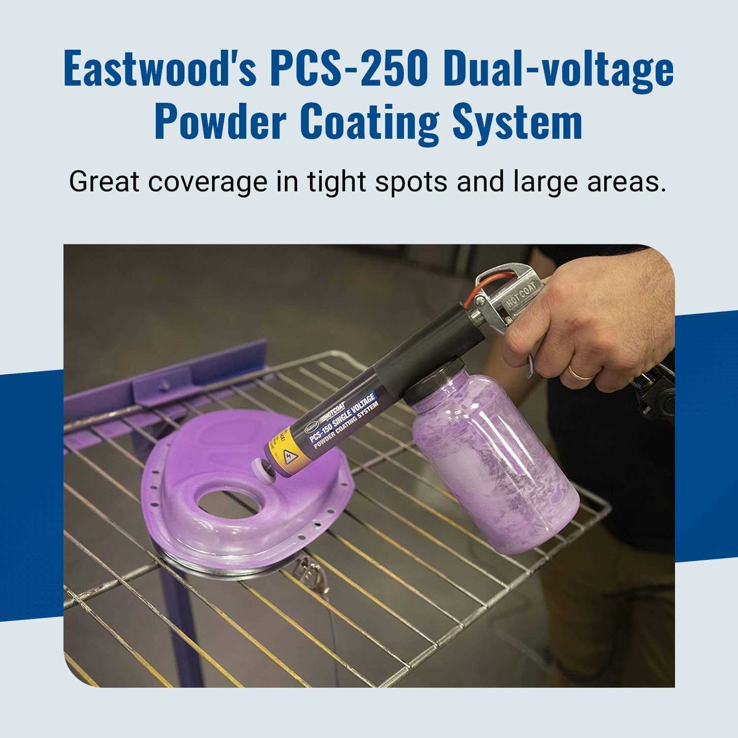 Eastwood PCS-250 Dual Voltage Powder Coating Gun - Hardwares Online Store