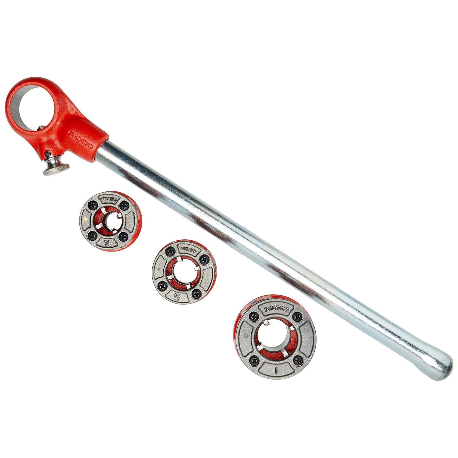 Ridgid 36345 Exposed Ratchet Threader Set - Hardwares online store