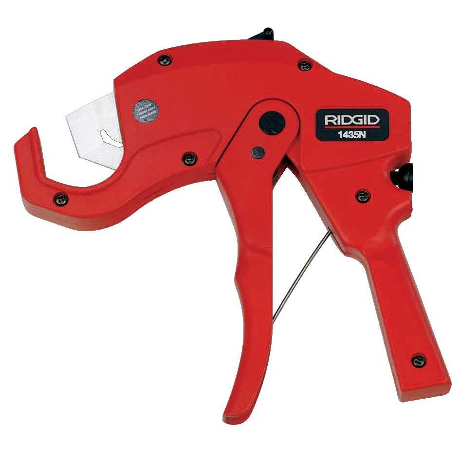 Ridgid Rc Ratcheting Plastic Pipe Tubing Cutter Hardwares