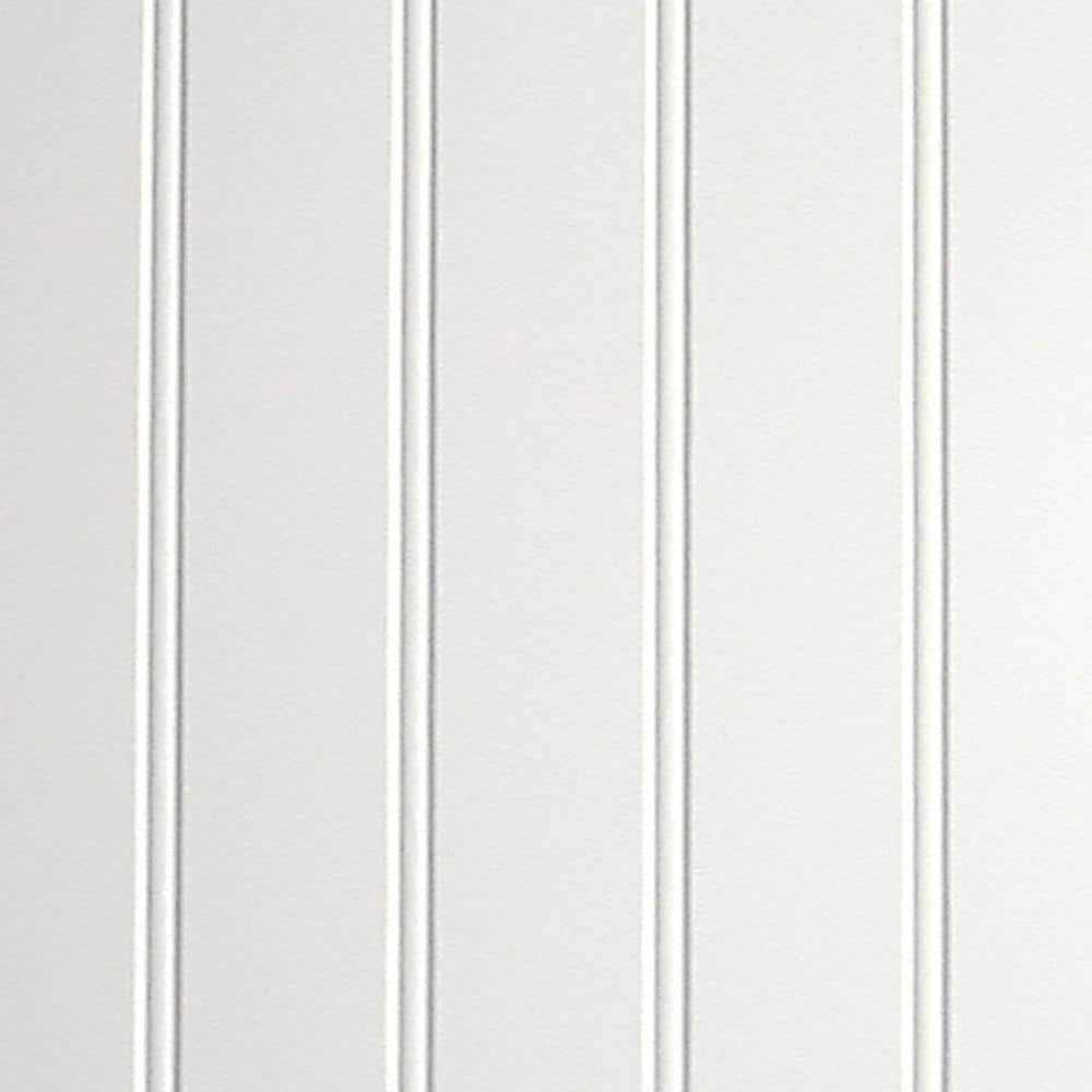 48-in x 96-in Beaded White Hardboard Wall Panel - Hardwares online store