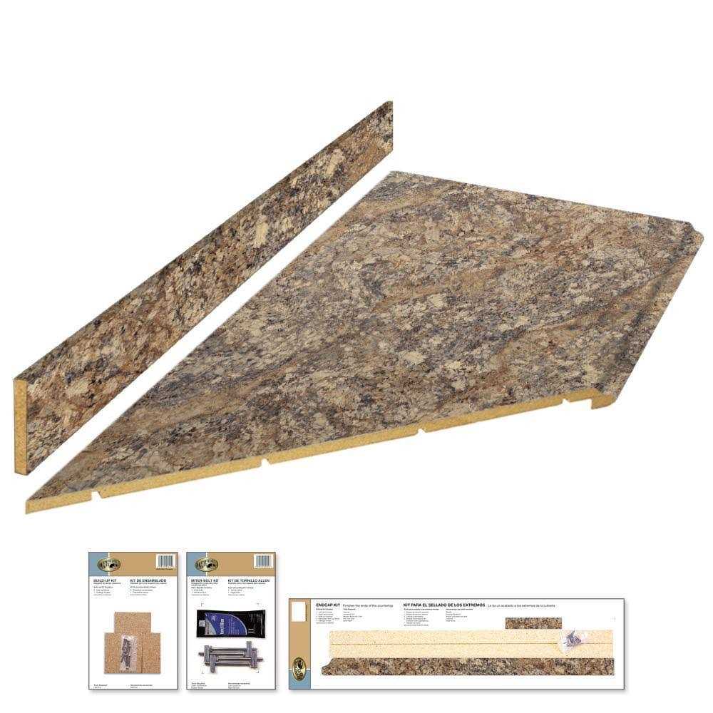 Hampton Bay 8 Ft Laminate Countertop Kit Full Wrap Ogee Edge Hardwares Online Store 0303