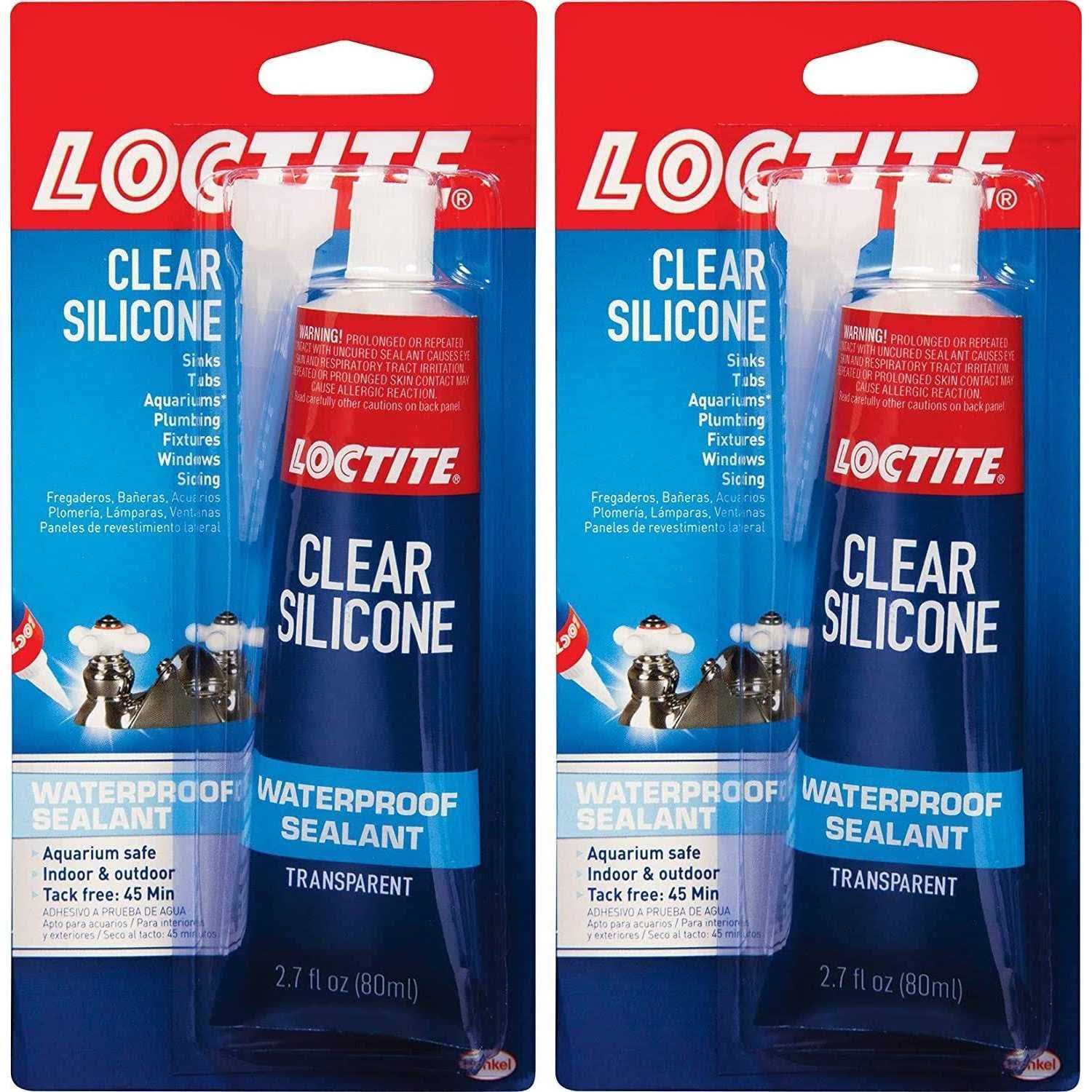 Loctite Clear Silicone Waterproof Sealant - Hardwares online store