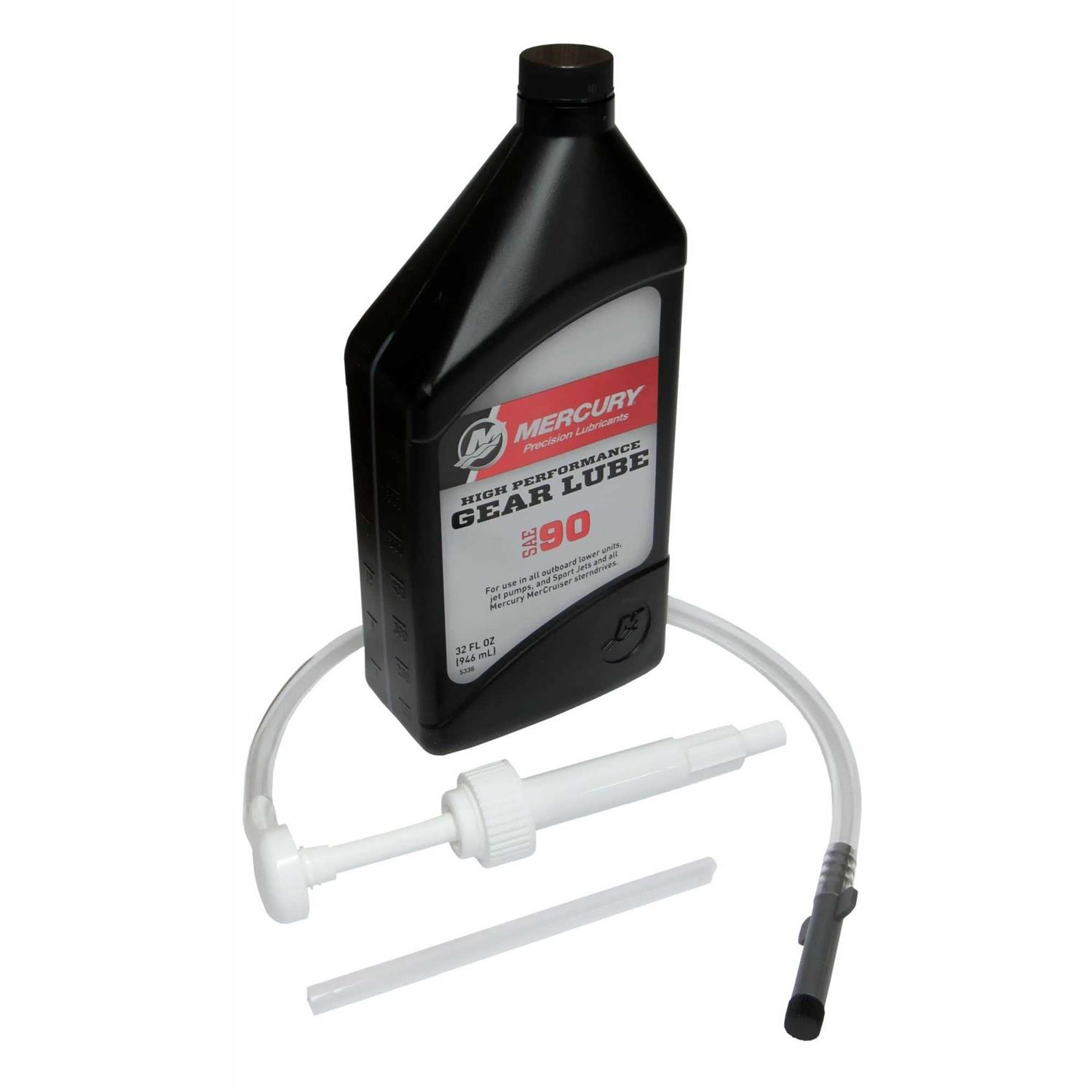 Mercury Marine New OEM High Performance Gear Lube with Hand Pump ...