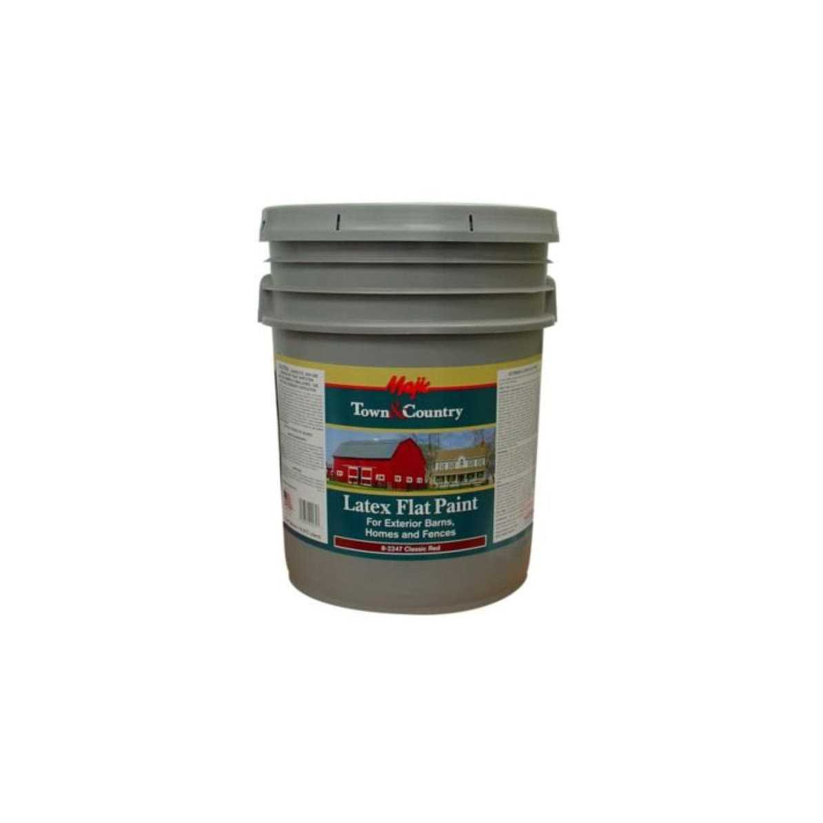 Majic Town Country Latex Flat Paint 5 Gal - Hardwares Online Store