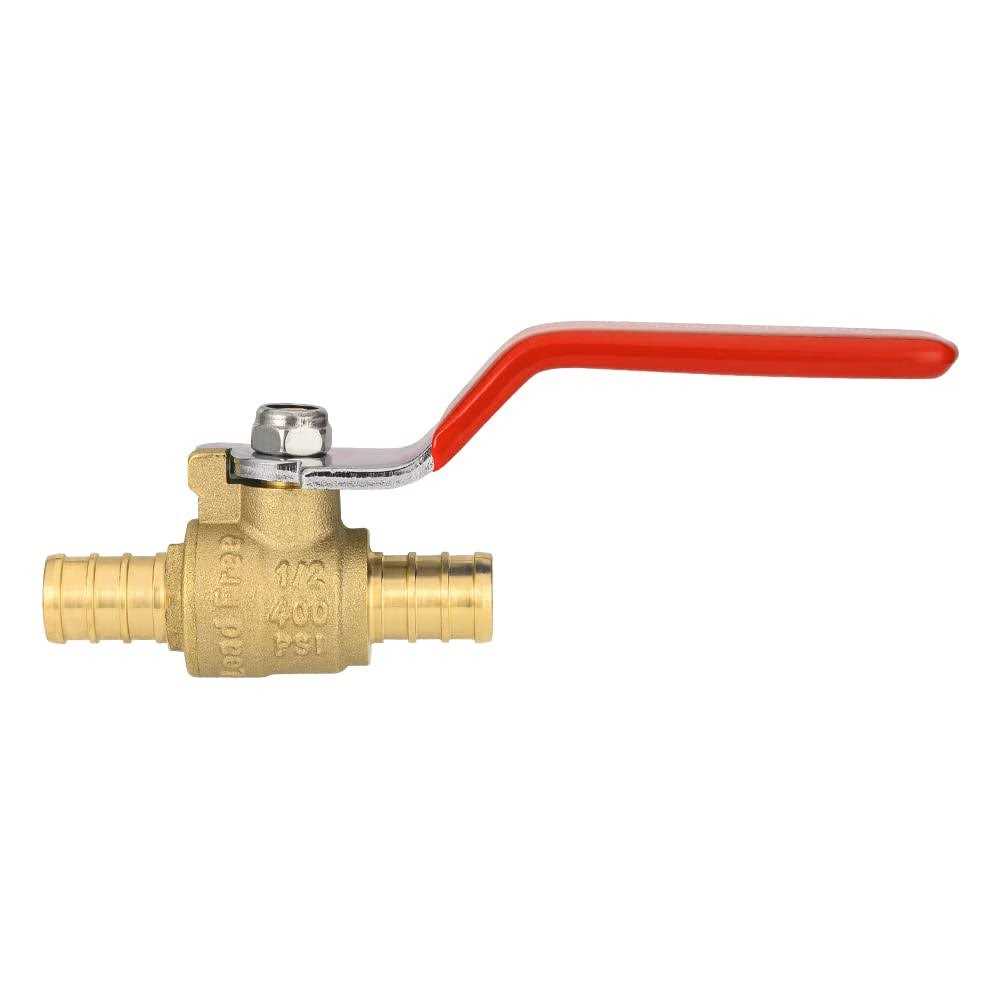 Efield Inch Pex Brass Full Port Shut Off Ball Valve Hardwares